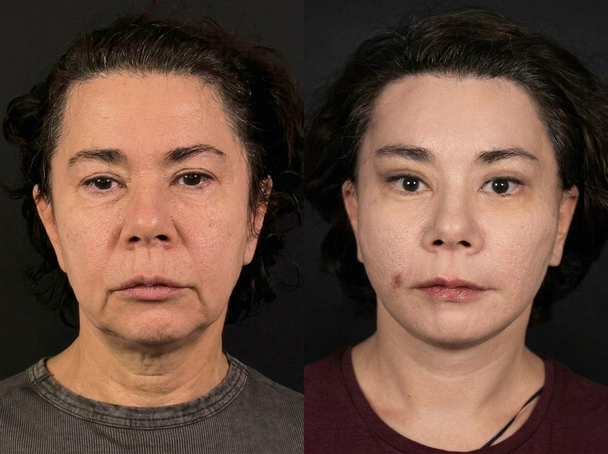 Ultralight Facelift Case 06 before and after